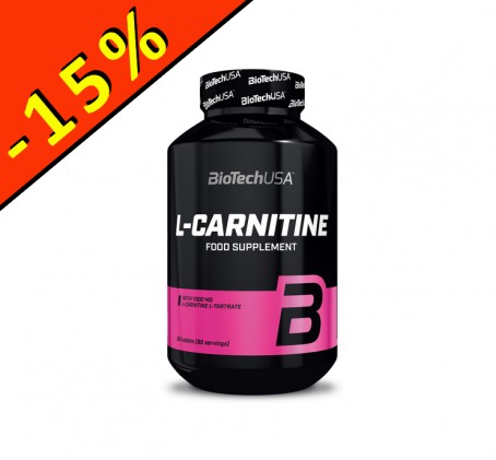 BIOTECHUSA - L CARNITINE - 1000mg - 30 tabs - ILLIMITsport.com