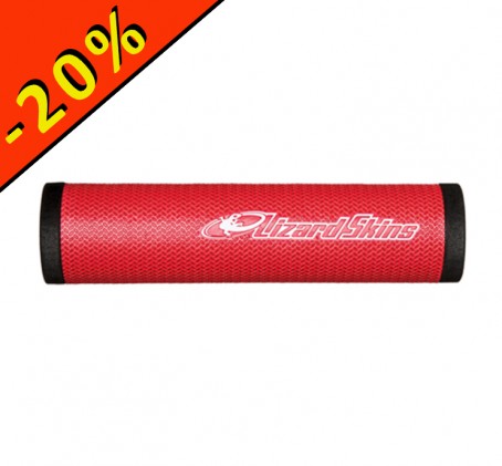 POIGNEES VTT - LIZARD SKINS DSP - 30.3mm - rouge - ILLIMITsport.com