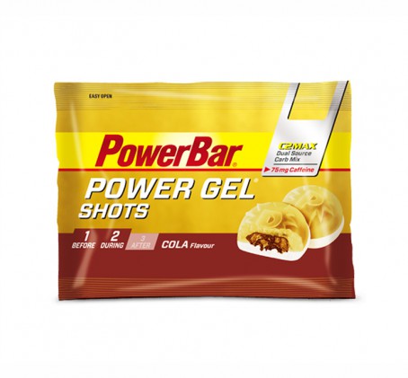 powerbar power gel shots bonbon cola 60gr powerbar nutrition sportive