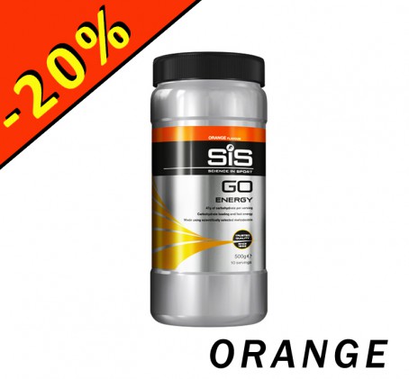 SIS Go Energy 500gr - orange - SCIENCE IN SPORT - ILLIMITsport.com