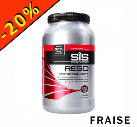 Rego Rapid Recovery - SIS - fraise - 1000g - ILLIMITsport.com