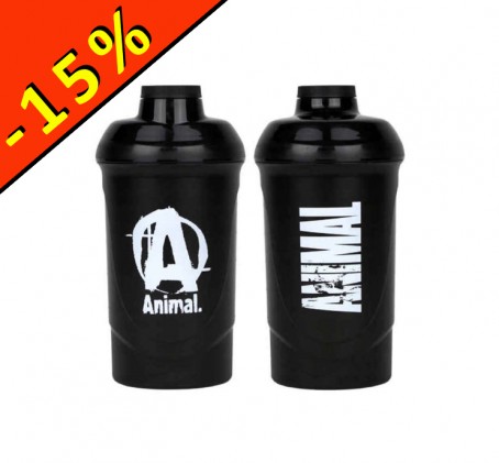 Shaker - ANIMAL - UNIVERSAL NUTRITION - noir - 600ml - ILLIMITsport.com