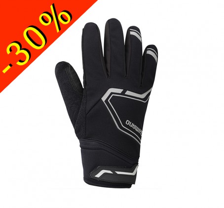 SHIMANO Extrême Winter - gants cycliste homme hiver - noir - ILLIMITsport.com