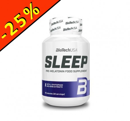 SLEEP - BIOTECHUSA - 60 gélules - ILLIMITsport.com