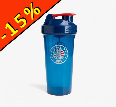 SMARTSHAKE NASA - shaker nasa rocket blue 800ml - ILLIMITsport.com