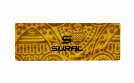 sural headband bandeau élastique coolmax running jaune anti transpirant