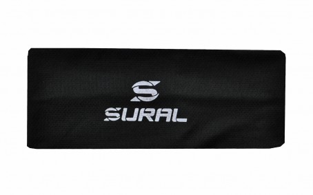 sural headband bandeau élastique coolmax running noir anti transpirant 