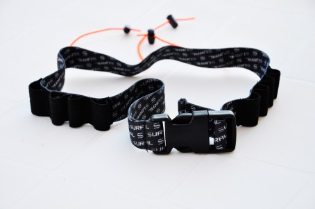 sural race belt ceinture porte gels porte dossard orange fluo marathon running suralwear accessoires