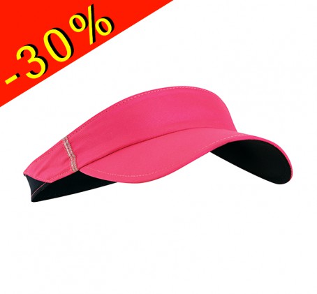 pearl izumi visière running femme fly rose réglable casquette visière running