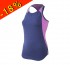 pearl izumi débardeur running femme flash bleu/violet débardeur sport running femme