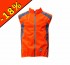 L2S VISIOPLUS - gilet de sécurité cyclisme - orange fluo - ILLIMITsport.com