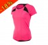pearl izumi maillot running femme pursuit rose t shirt sport running femme
