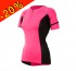 pearl izumi maillot running/trail femme pursuit rose maillot sport running femme