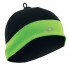 pearl izumi bonnet running thermal noir/vert bonnet hiver protège du froid