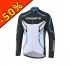 Maillot SHIMANO Thermal Print - mi saison - homme - blanc noir - ILLIMITsport.com