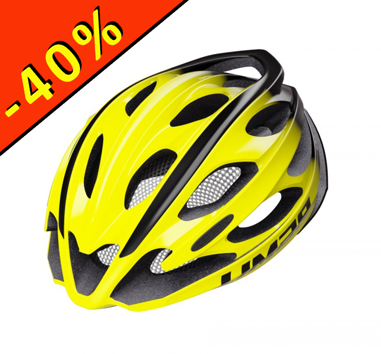 Casque vélo intelligent route jaune