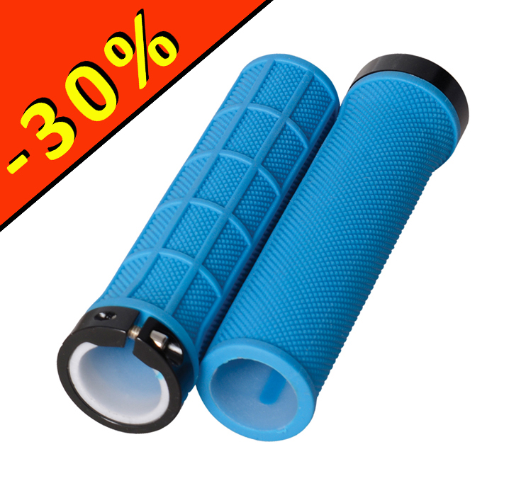 Grips VTT Lock On - OXC - bleu 