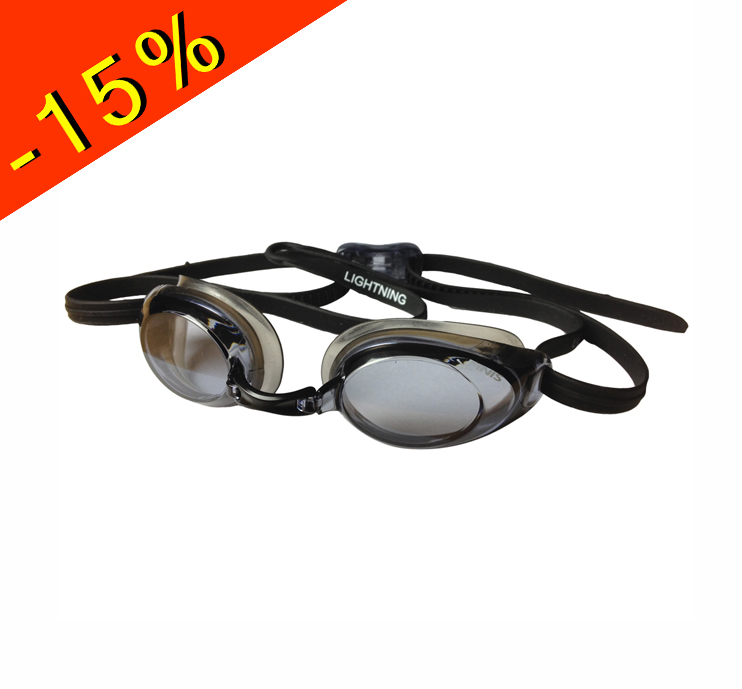 lunette de natation compétition adulte finis lightning black/smoke